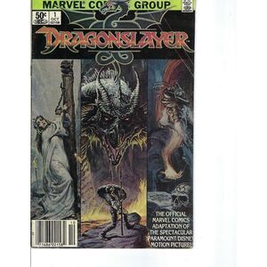 Dragonslayer #1 Movie Adaptation Marvel Comics 1981 High Grade NM